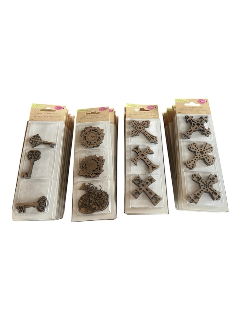Lot of 32 Packs Crafters Square
Laser Cut Craft Icons Scrapbooking